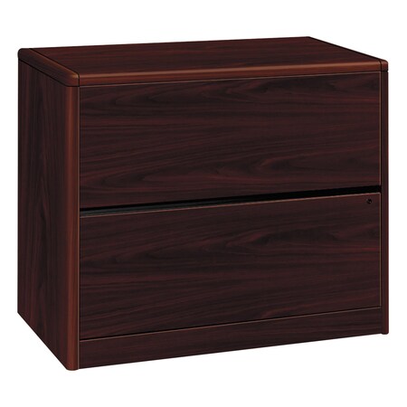 Hon 36" W 2 Drawer File Cabinet, Mahogany, Legal/Letter H10762.NN